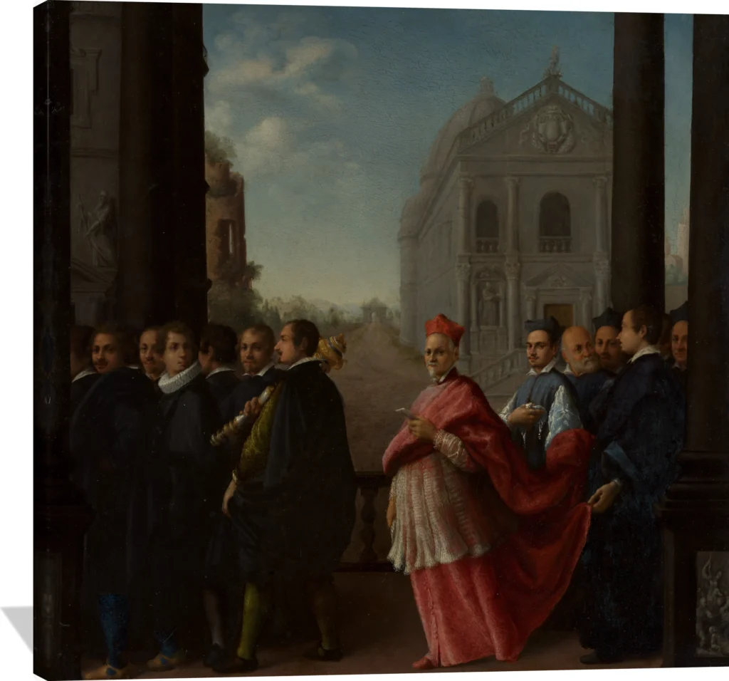 A Cardinal's Procession