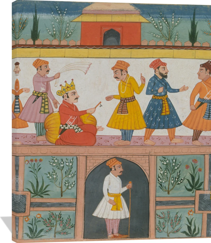 A Messenger is Dispatched: Page from a Dispersed Manuscript