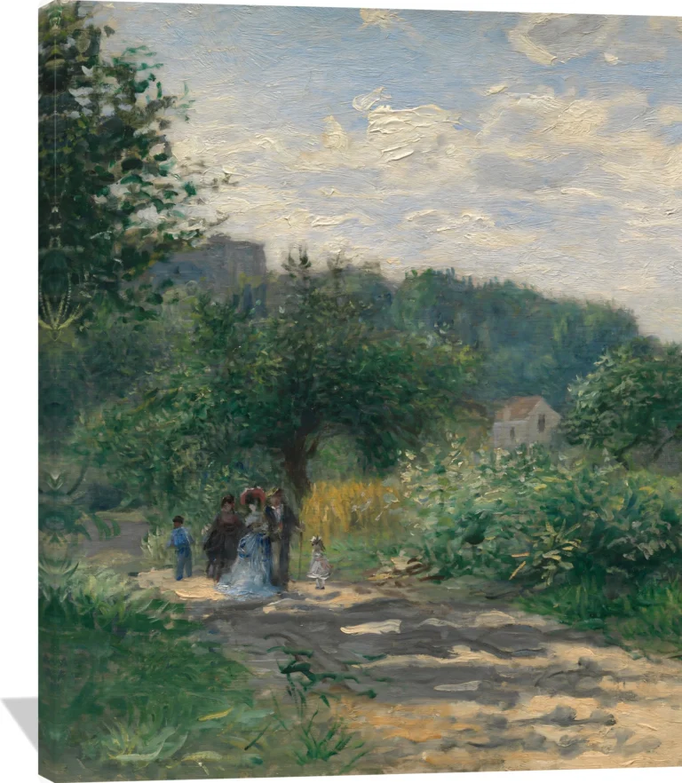 A Road in Louveciennes