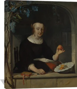 Artwork by Gabriël Metsu