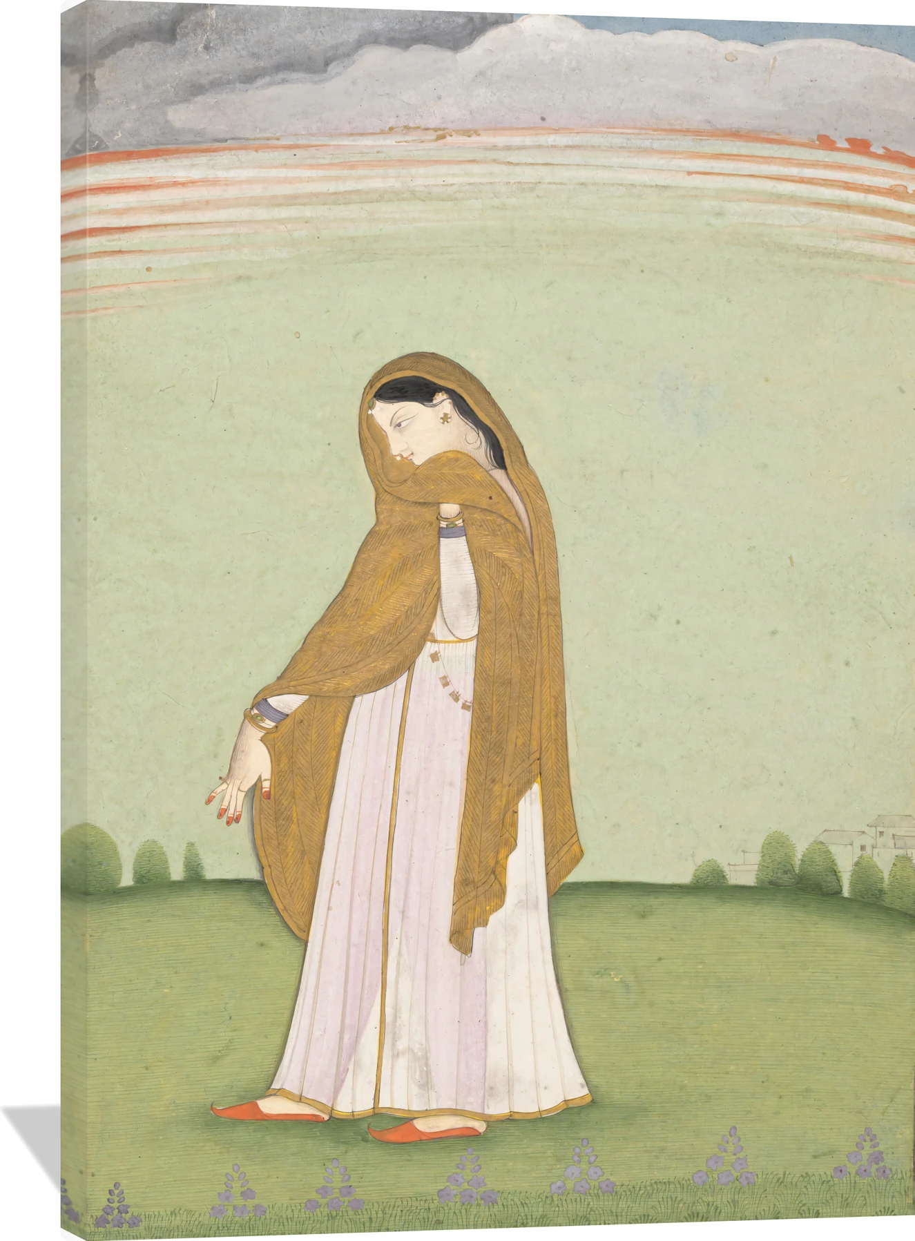 Abhisarika Nayika, a Heroine Longing for Her Lover