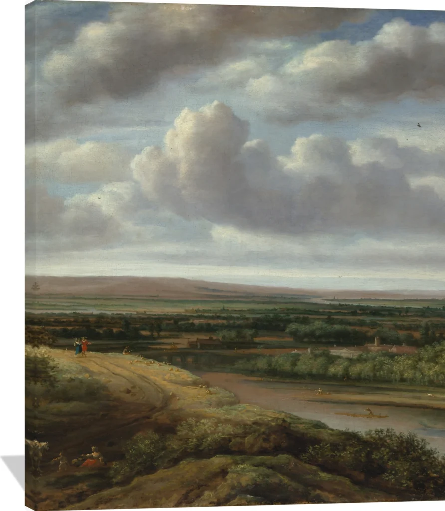 An Extensive Wooded Landscape