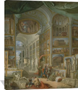 Artwork by Giovanni Paolo Panini