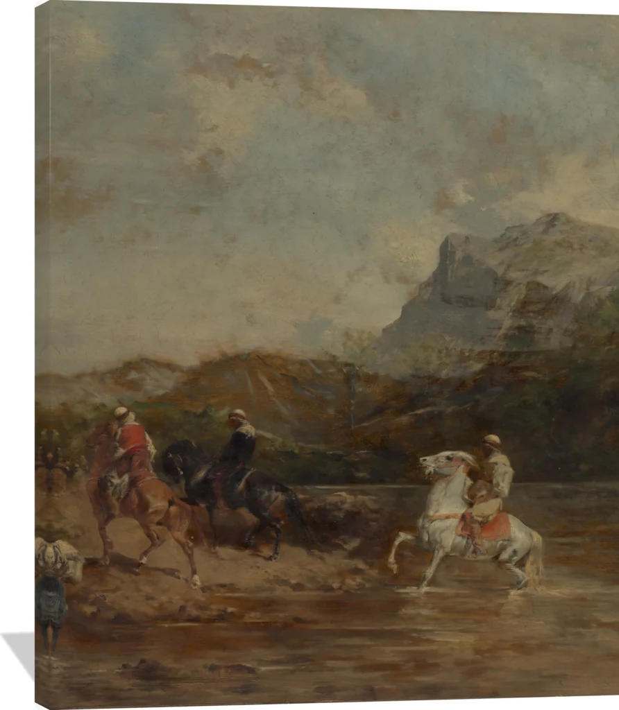 Arabs Crossing a Ford