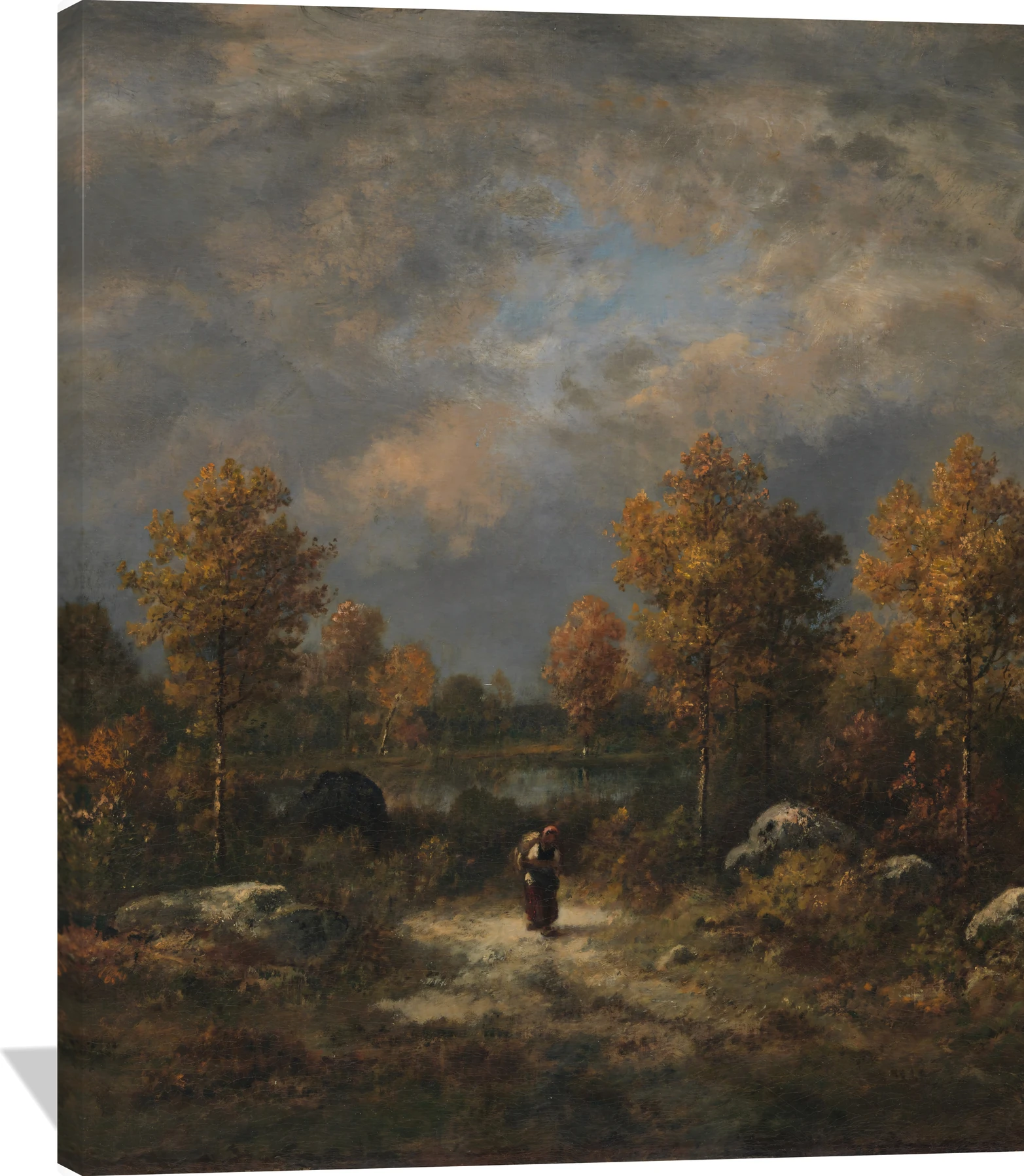 Autumn: The Woodland Pond