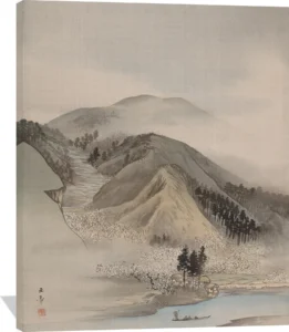 Artwork by Kawabata Gyokushō