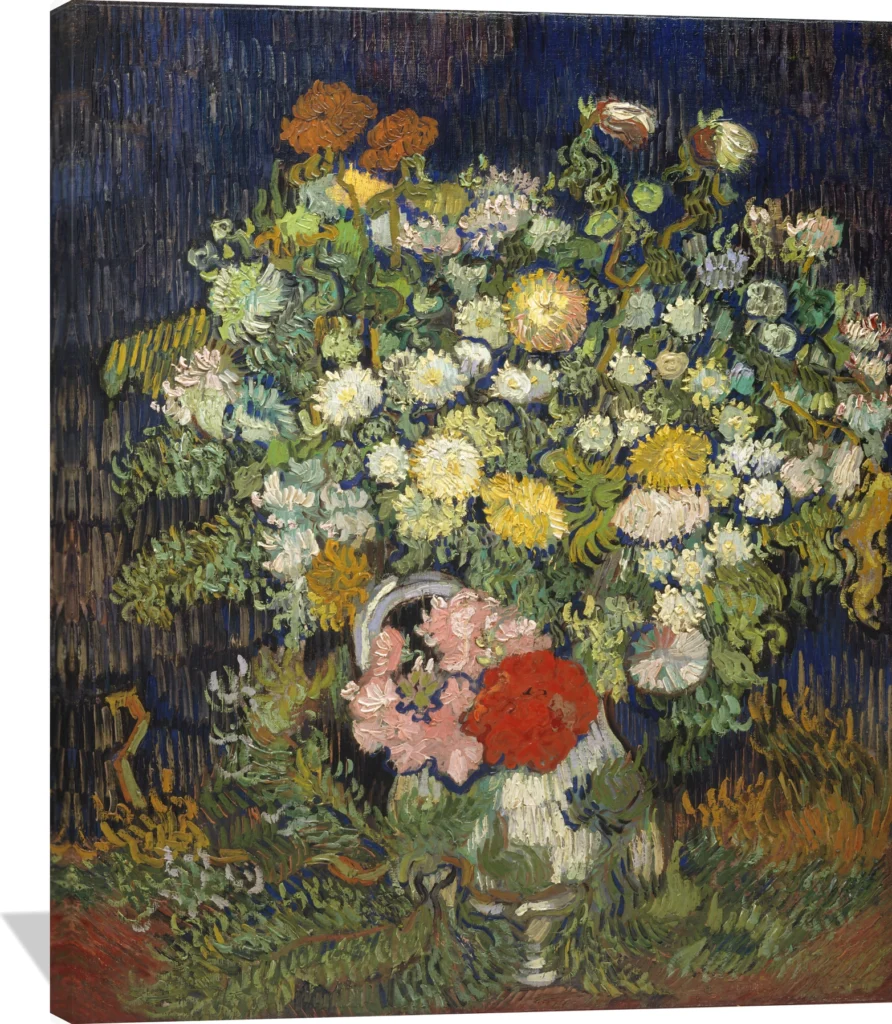 Bouquet of Flowers in a Vase