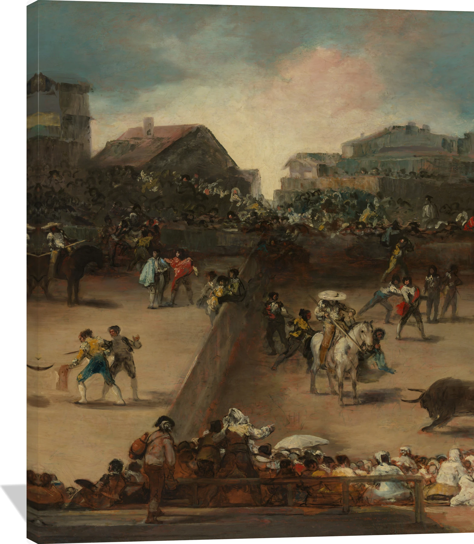 Bullfight in a Divided Ring