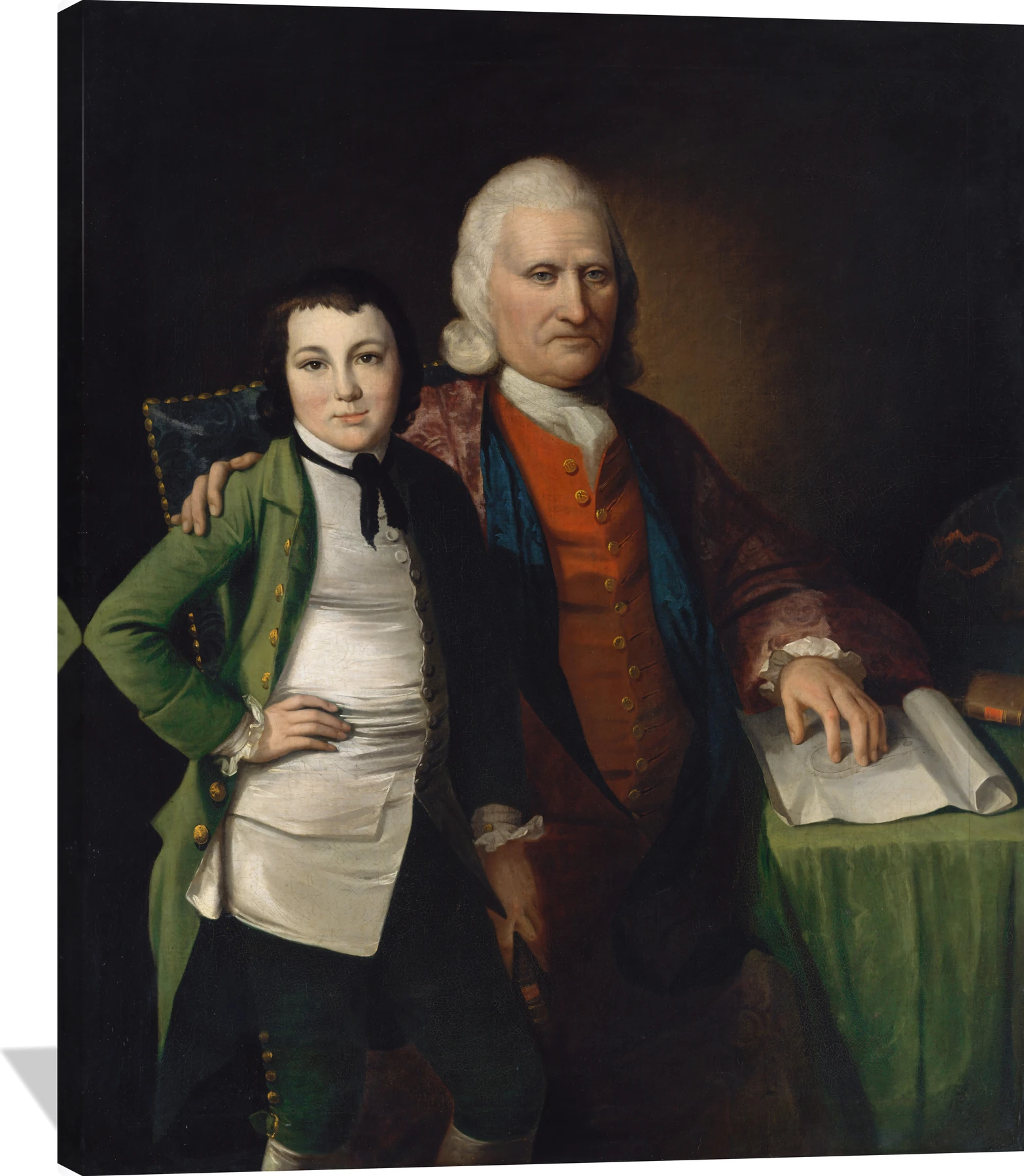 Cadwallader Colden and His Grandson Warren De Lancey