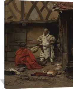 Artwork by Alexandre-Louis Leloir