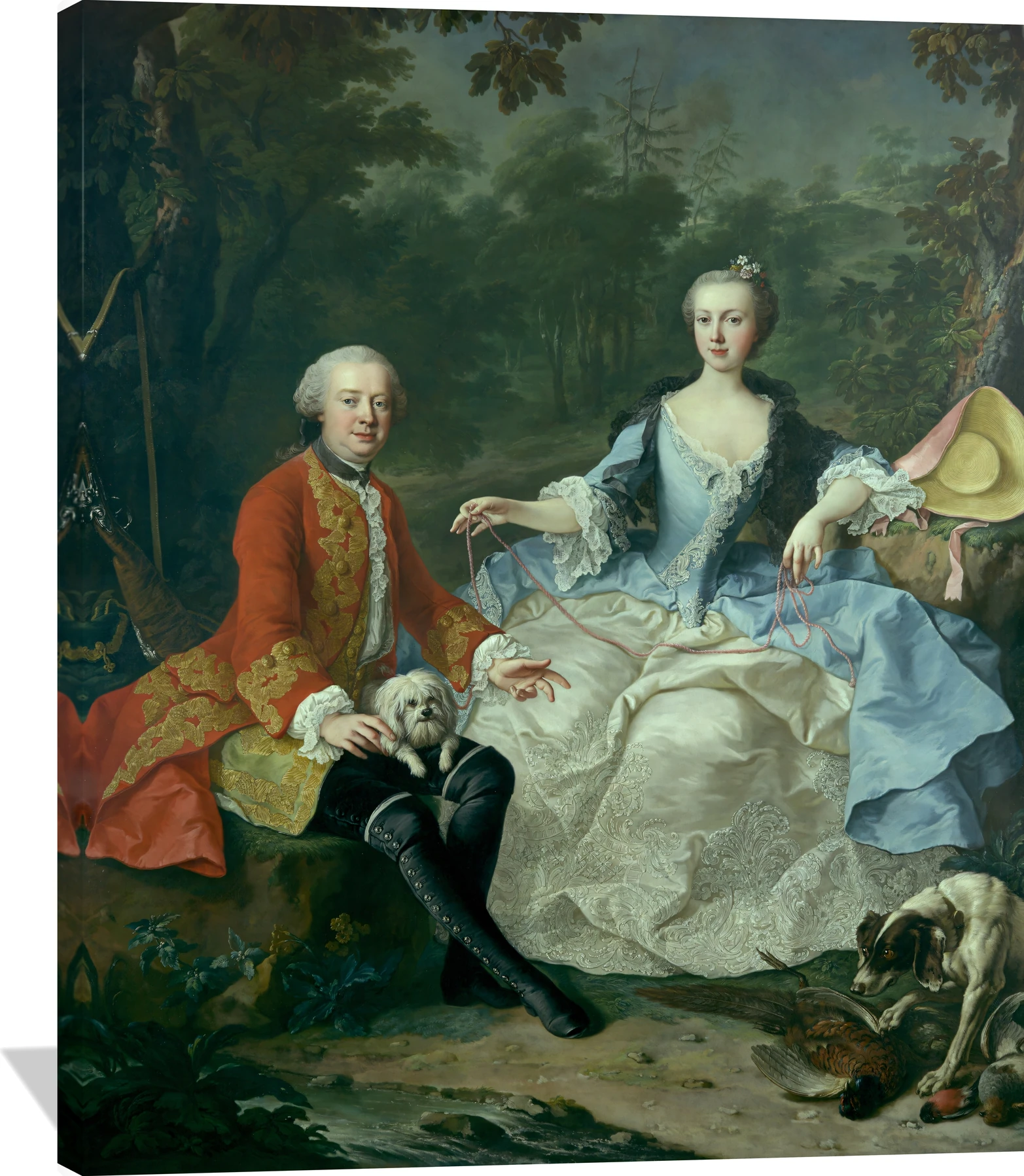 Count Giacomo Durazzo (1717–1794) and Ernestine Aloisia Ungnad von Weissenwolff (1732–1794)