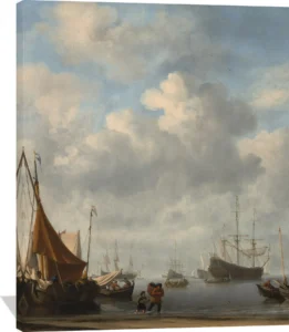 Artwork by Willem van de Velde II