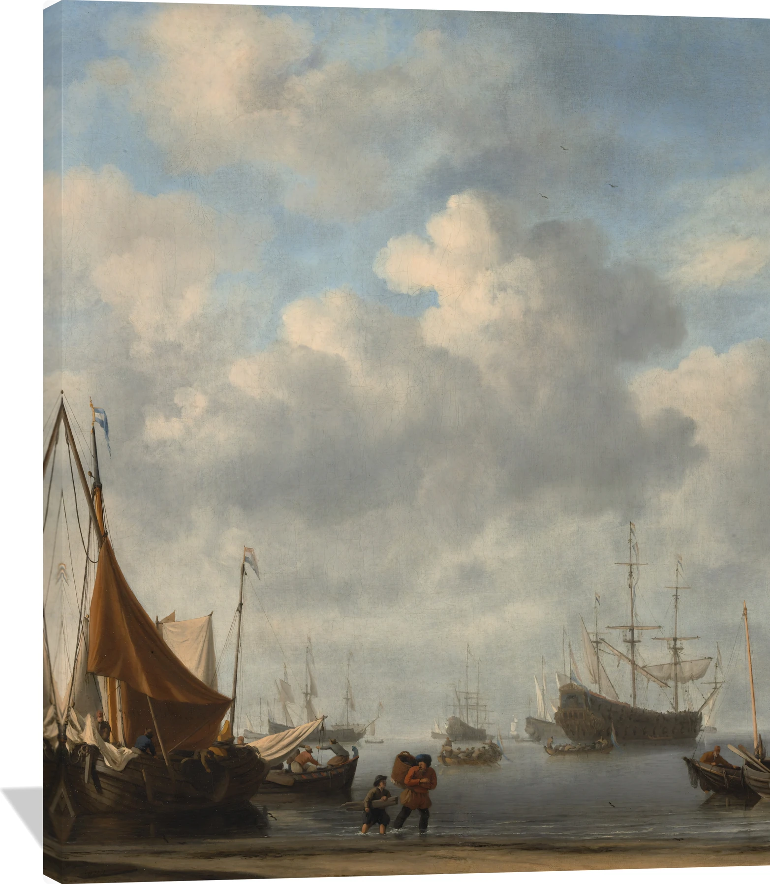 Entrance to a Dutch Port