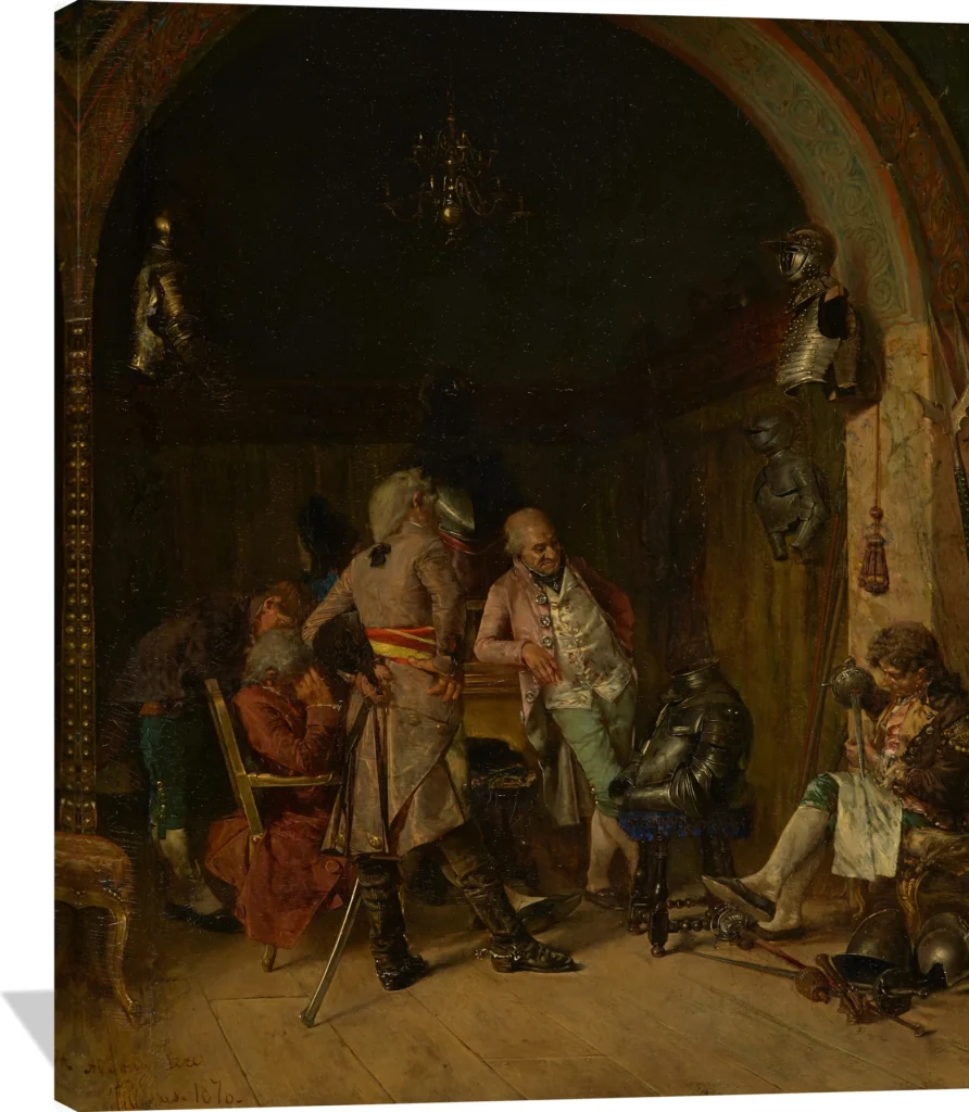 Examining Antique Arms