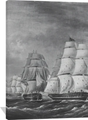 Fight Between the U.S. Frigate President and H.B.M. Endymion, January 15, 1814