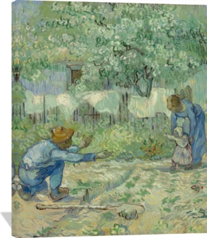 First Steps, after Millet