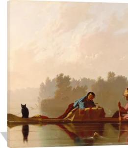 Artwork by George Caleb Bingham