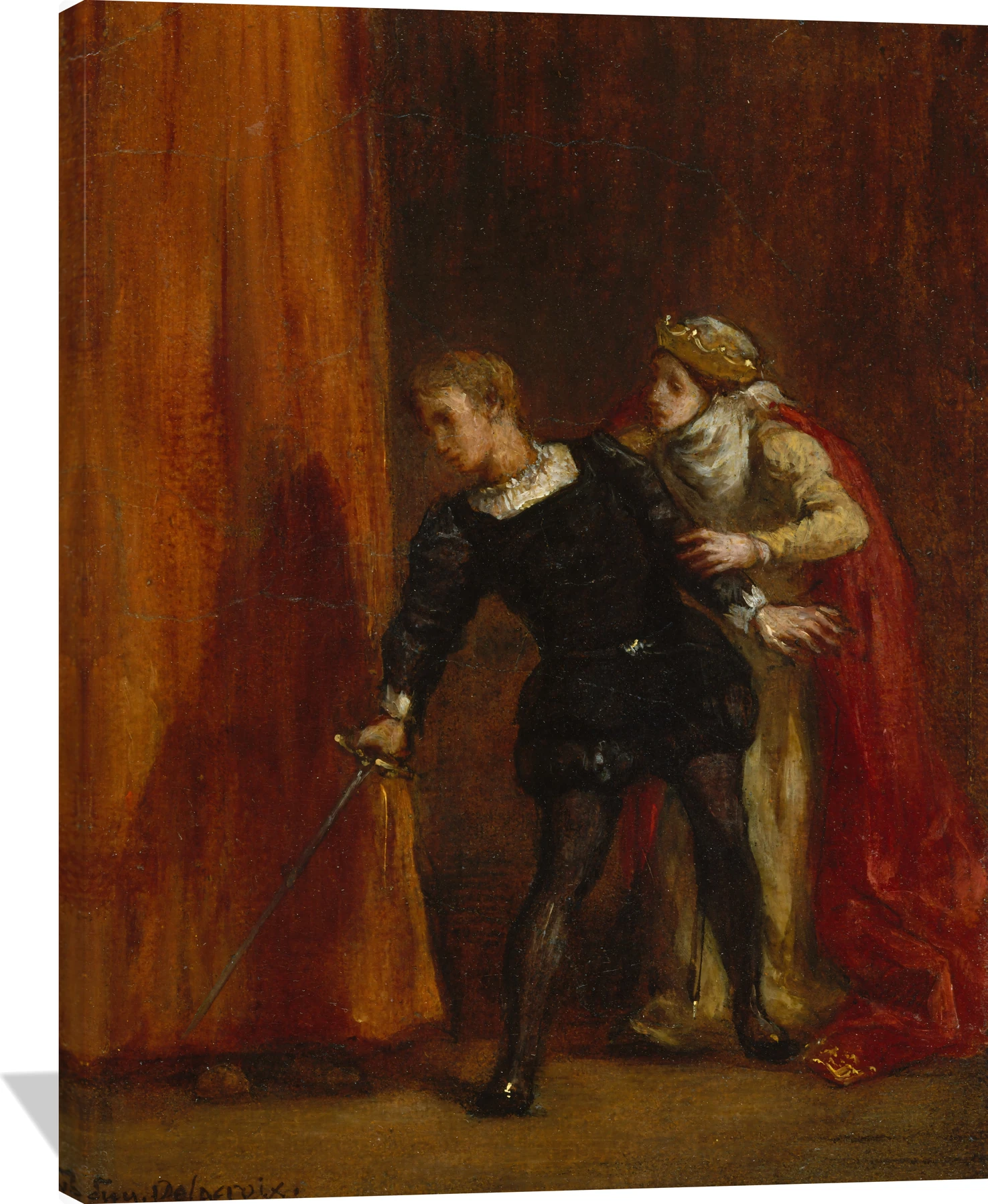 Hamlet and His Mother