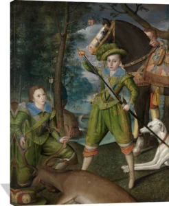 Artwork by Robert Peake the Elder