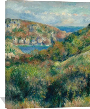 Hills around the Bay of Moulin Huet, Guernsey