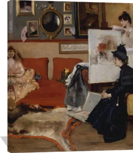 Artwork by Alfred Stevens