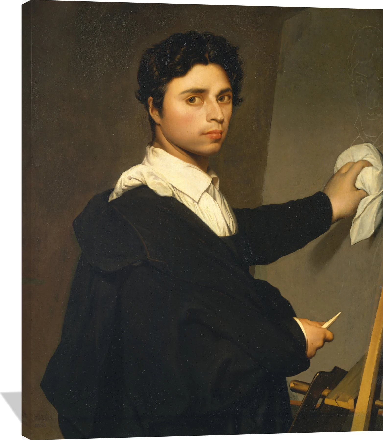 Ingres (1780–1867) as a Young Man