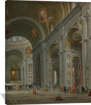 Interior of Saint Peter's, Rome