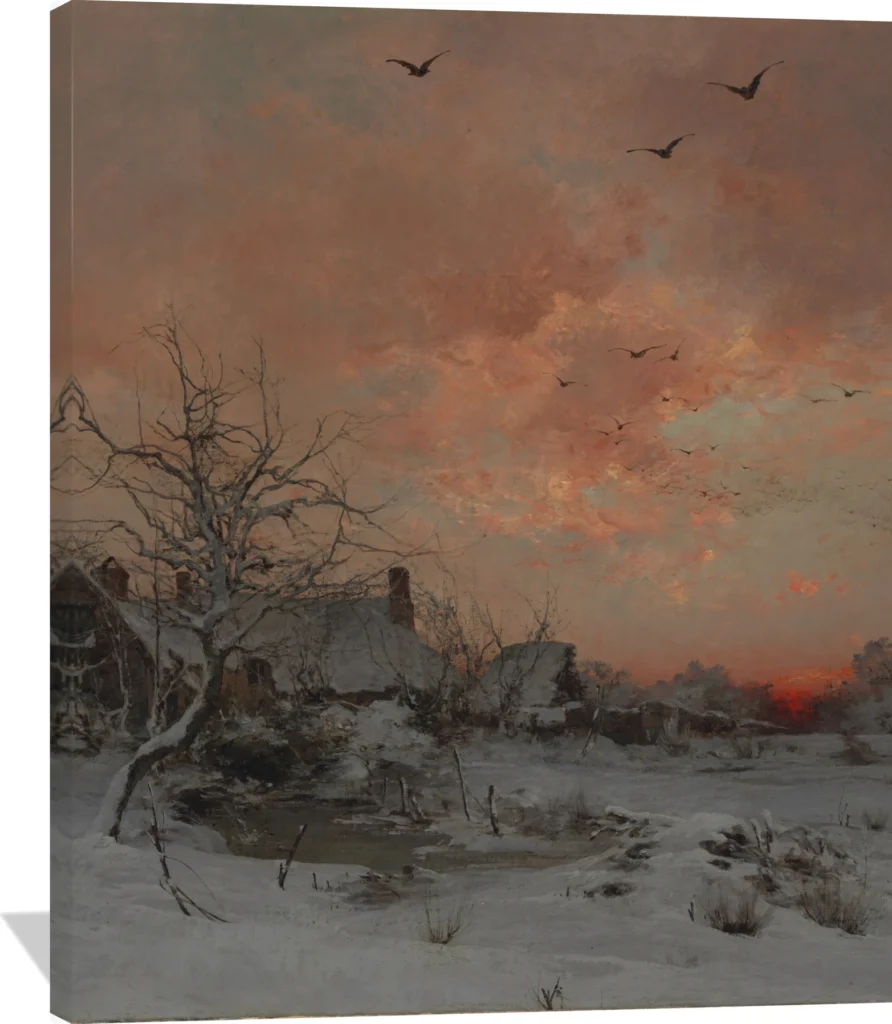 January: Cernay, near Rambouillet