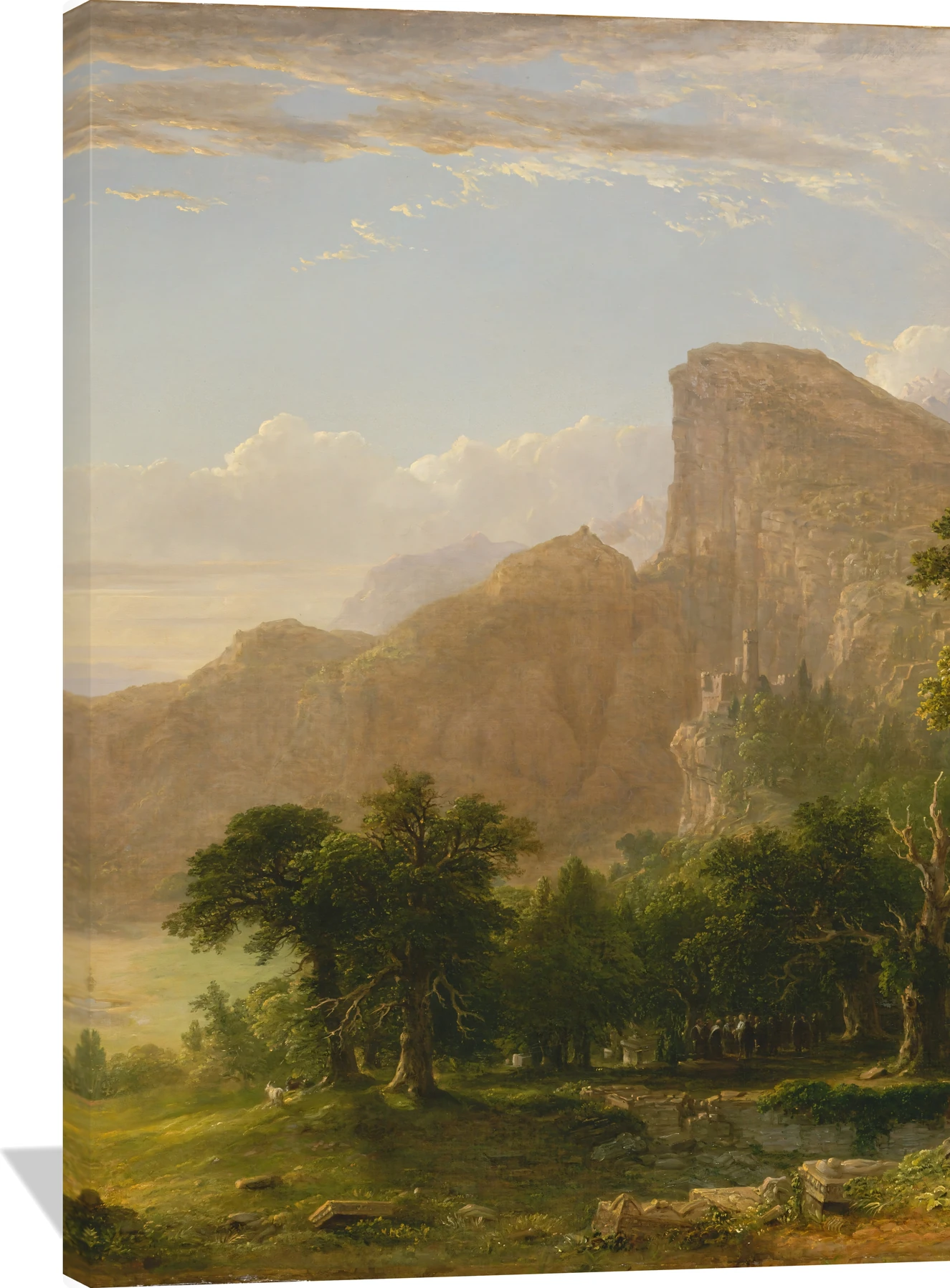 Landscape—Scene from "Thanatopsis"