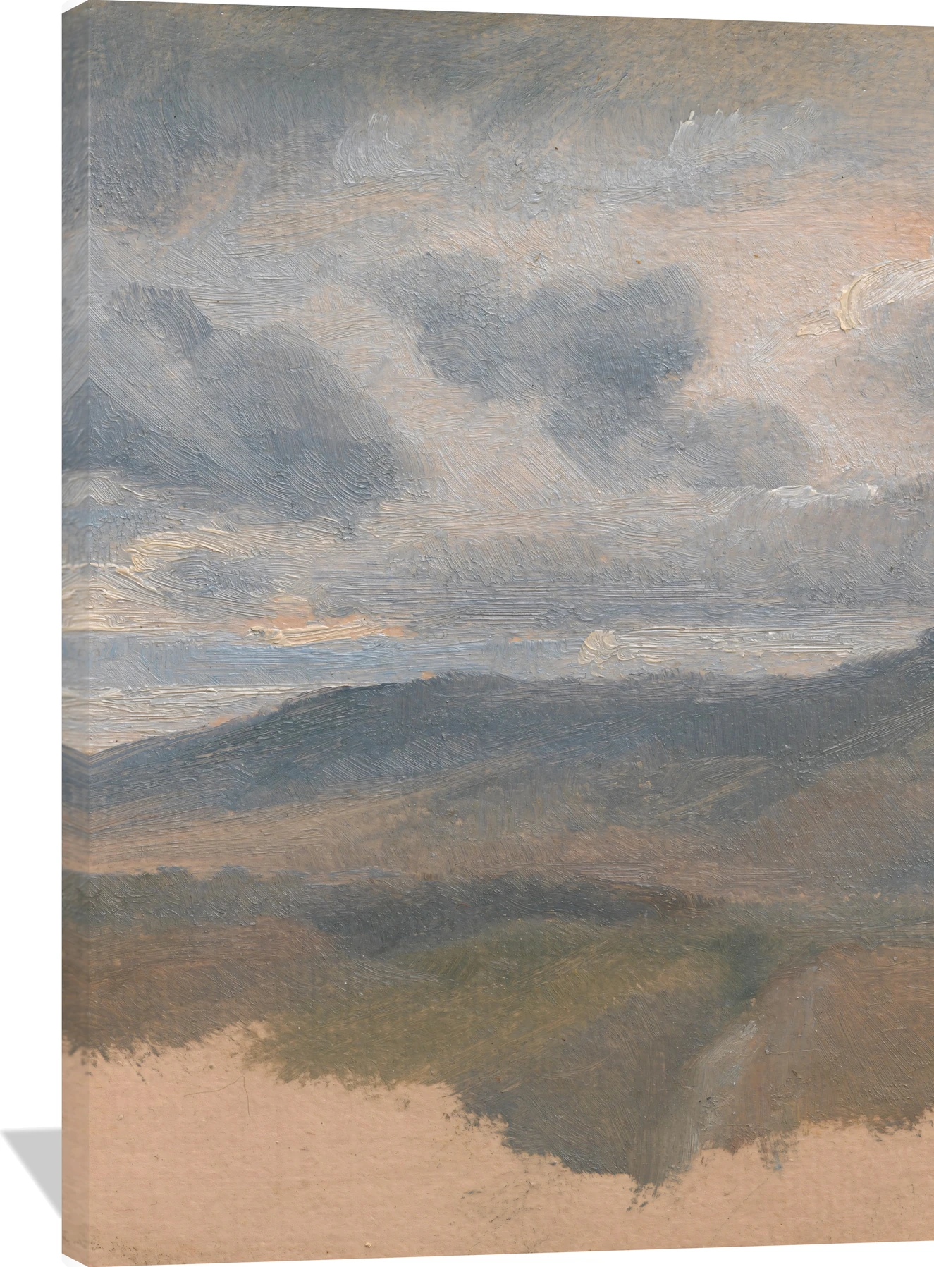 Landscape Study with Clouds