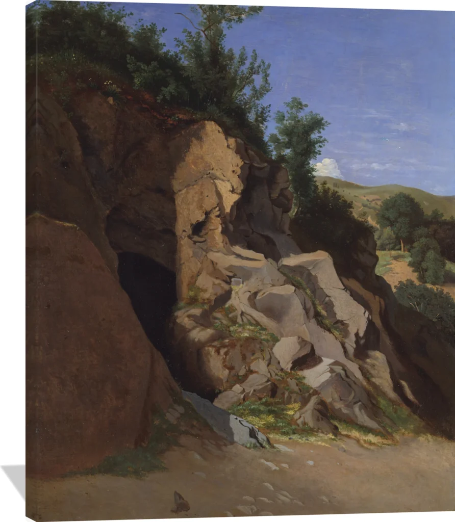 Landscape with a Cave