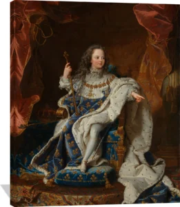 Artwork by Hyacinthe Rigaud