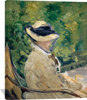 Madame Manet (Suzanne Leenhoff, 1829–1906) at Bellevue