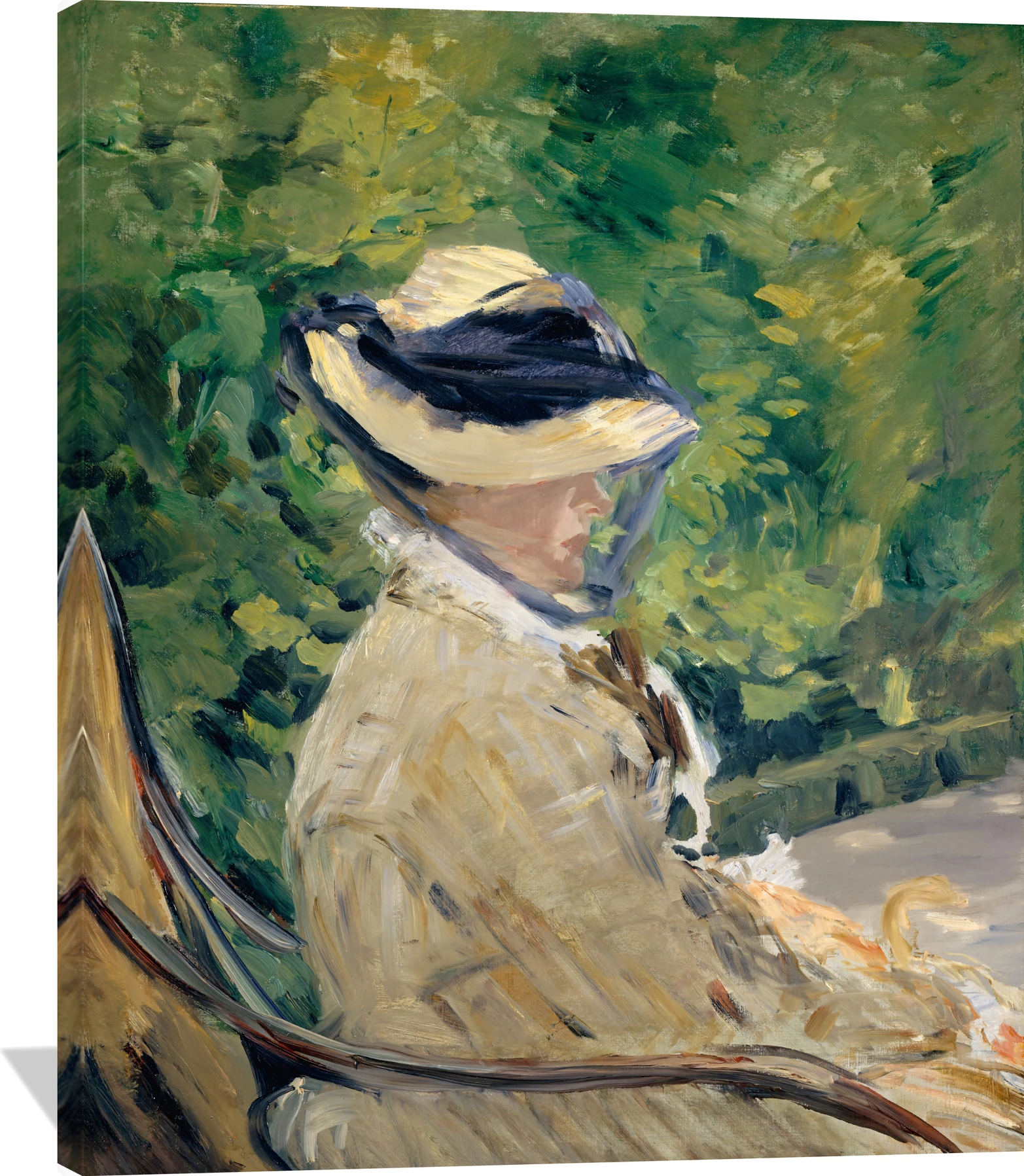 Madame Manet (Suzanne Leenhoff, 1829–1906) at Bellevue