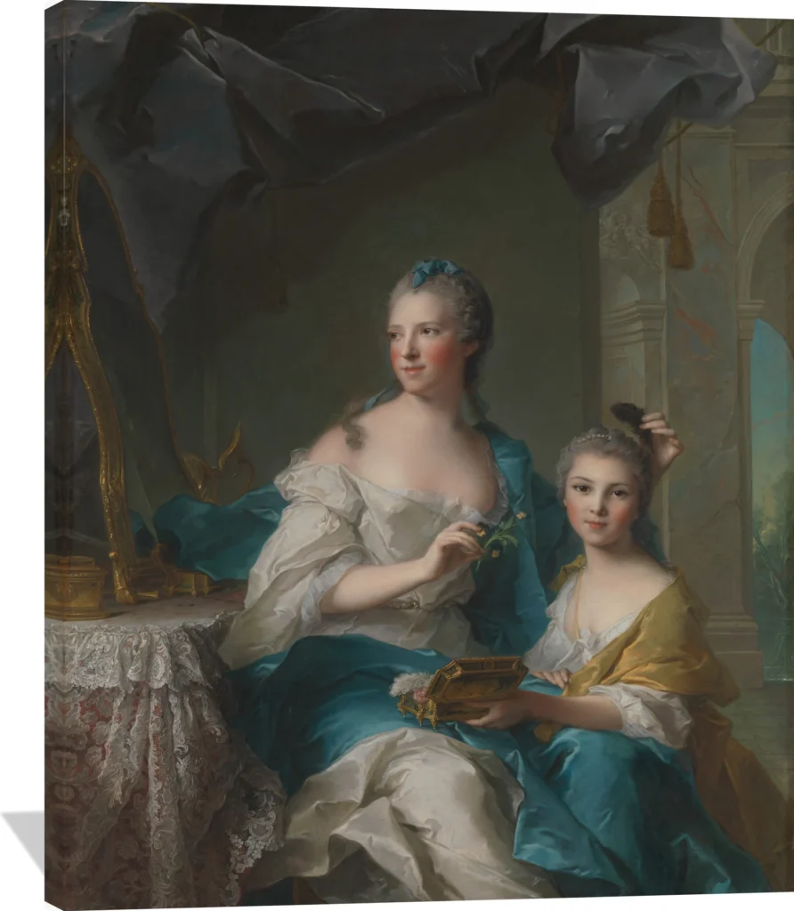 Madame Marsollier and Her Daughter