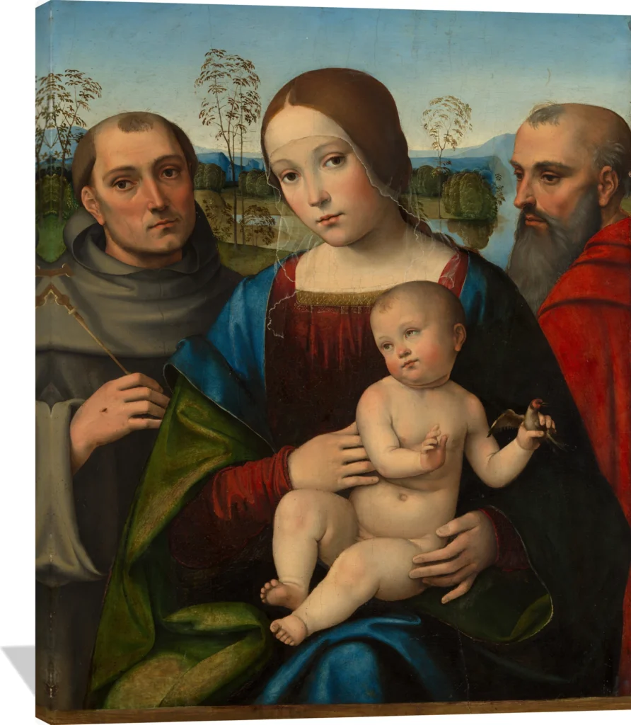 Madonna and Child with Saints Francis and Jerome
