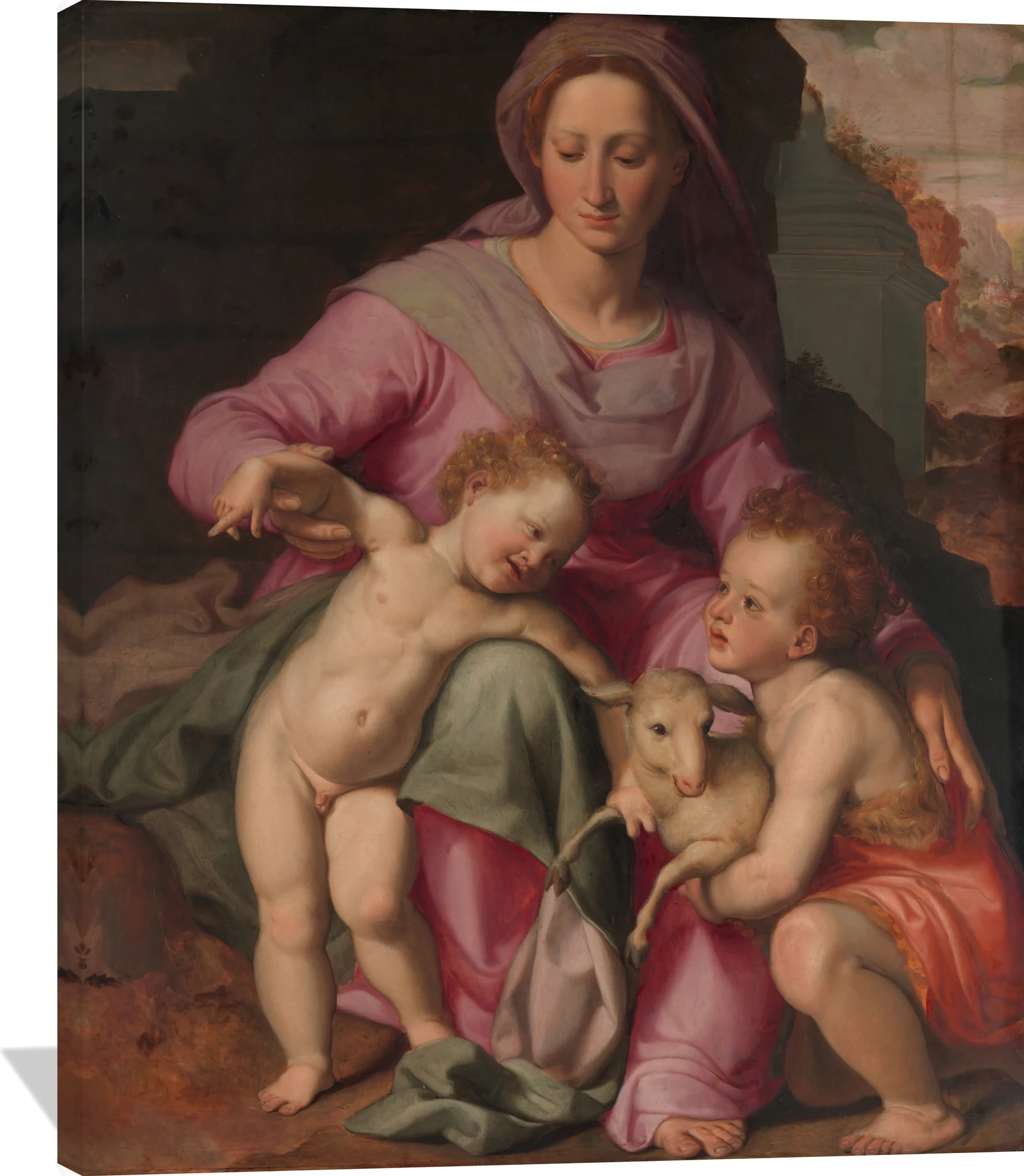 Madonna and Child with the Infant Saint John the Baptist