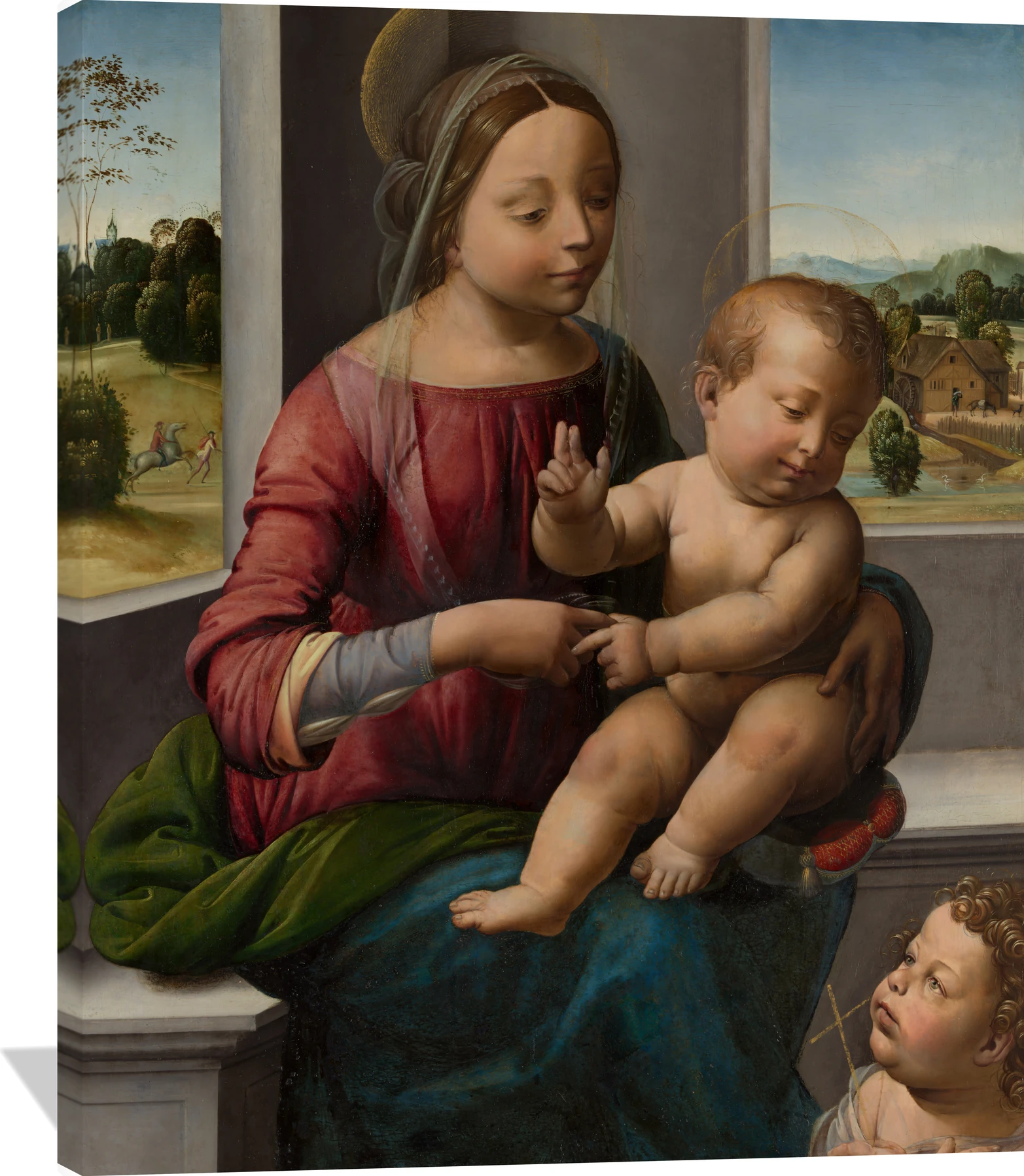 Madonna and Child with the Young Saint John the Baptist