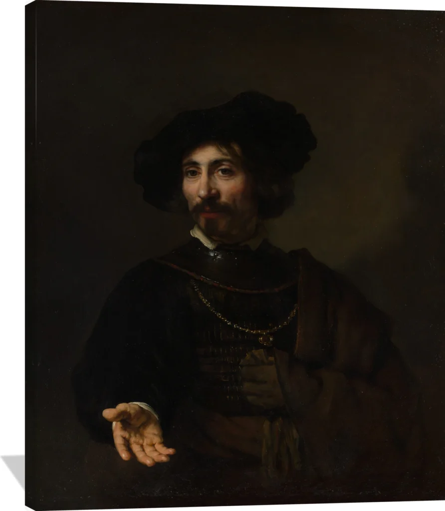 Man with a Steel Gorget