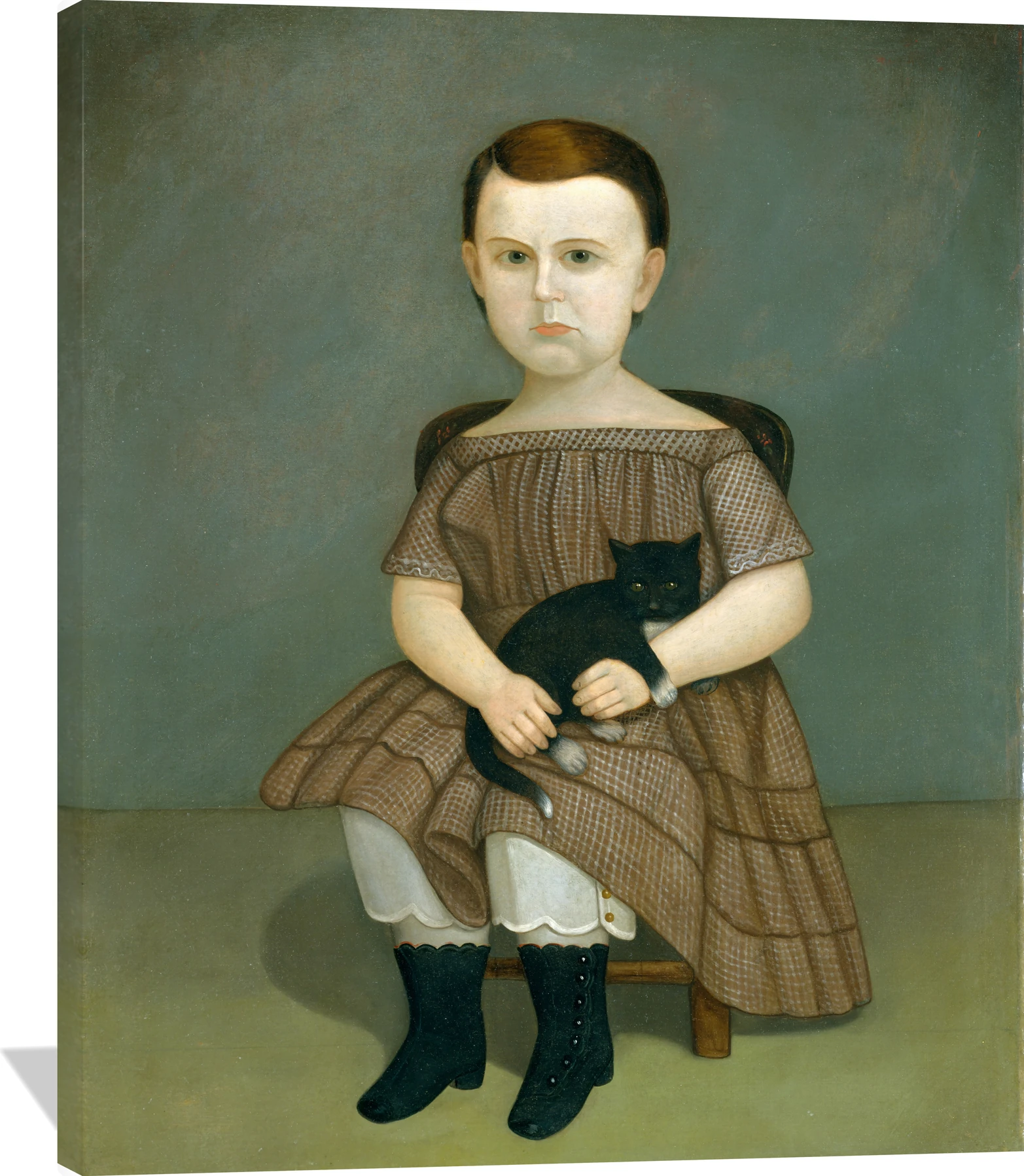 Martha Bartlett with Kitten