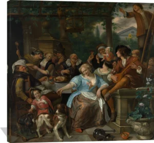 Merry Company on a Terrace