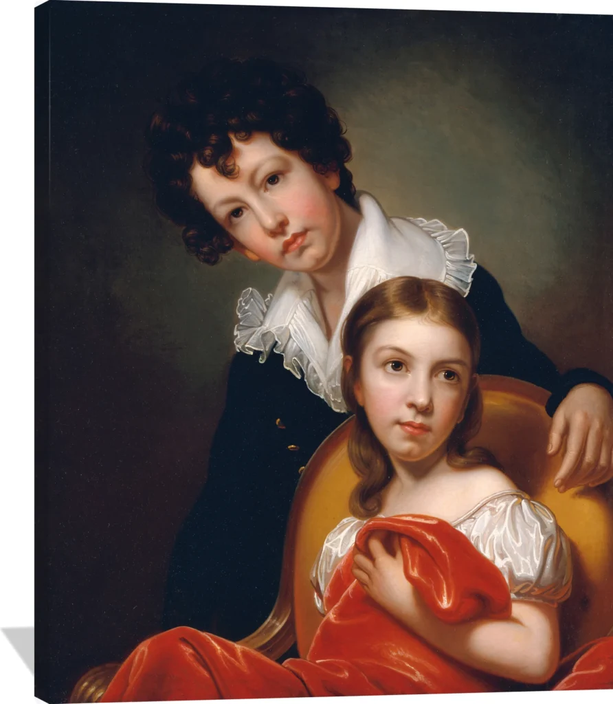 Michael Angelo and Emma Clara Peale