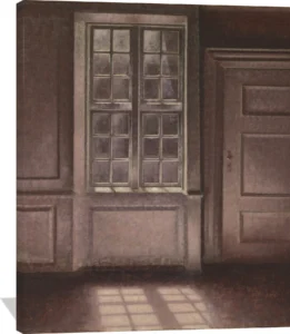 Artwork by Vilhelm Hammershøi
