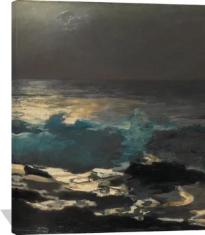 Moonlight, Wood Island Light