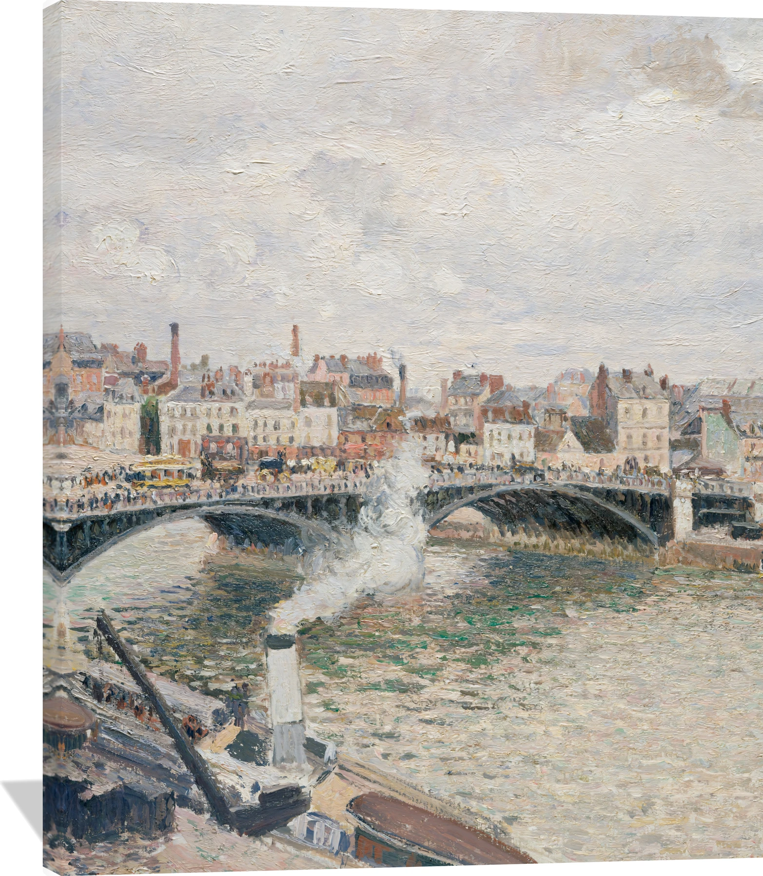 Morning, An Overcast Day, Rouen