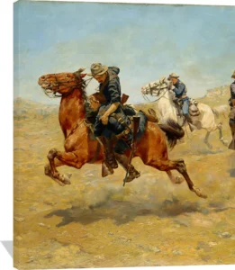 Artwork by Charles Schreyvogel