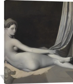 Odalisque in Grisaille