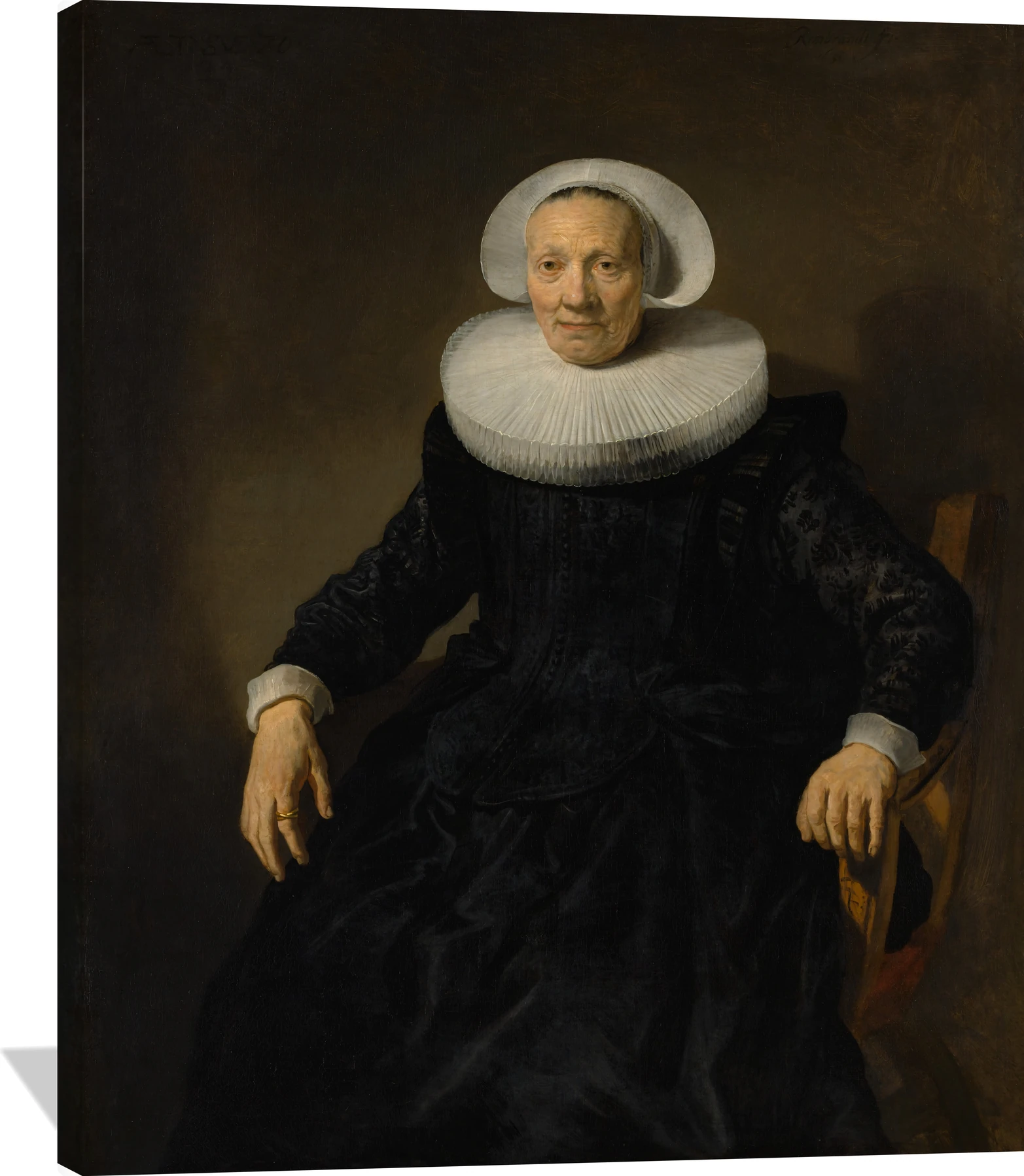 Old Woman in an Armchair