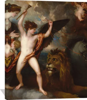 Omnia Vincit Amor, or The Power of Love in the Three Elements