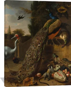 Artwork by Melchior d' Hondecoeter